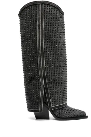 LE SILLA Botas Andy con detalles de cristal y tacón de 100mm