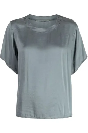 TRANSIT Playera con paneles satinados