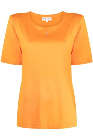 Saint Laurent Playera con detalles del logo 1990-2000