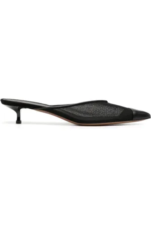 Neous Mules de malla con puntera en punta