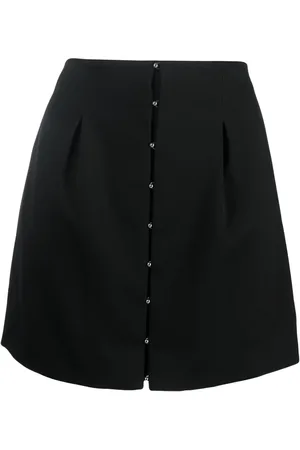 DEL CORE Falda corta con diseño plisado