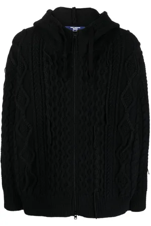 JUNYA WATANABE Hoodie en tejido de ochos cordones