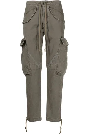 GREG LAUREN Pantalones cargo con diseño tapered