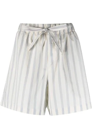 Tekla Shorts de pijama con rayas estampadas