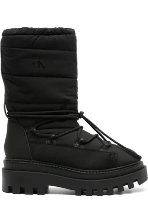 Calvin Klein Botas con logo estampado y tacón de 65mm