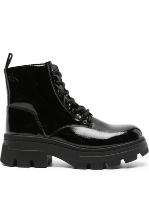 Calvin Klein Botines brillantes con tacón de 60mm
