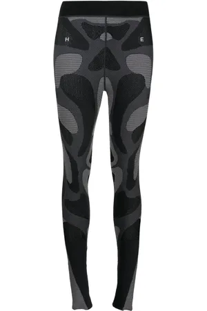 HELIOT EMIL Leggins con tiro medio y pretina en contraste
