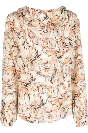 Isabel Marant Blusa de seda Tiphaine