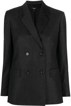 THEORY Blazer con doble botonadura