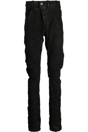 11 BY BORIS BIDJAN SABERI Pantalones skinny con detalle asimétrico