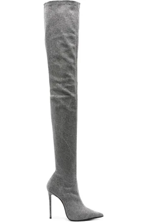 LE SILLA Botas de mezclilla EVA con tacón de 125mm