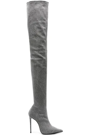 LE SILLA Botas de mezclilla EVA con tacón de 125mm