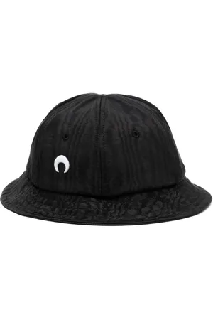 Marine Serre Gorro de pescador con logo bordado
