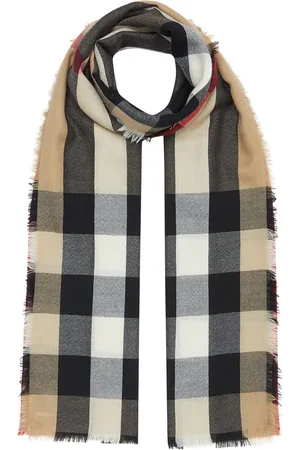 Burberry Bufanda de cachemira con motivo Vintage Check