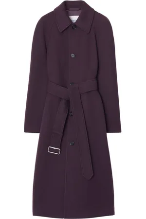Burberry Abrigo con botones y cinturón