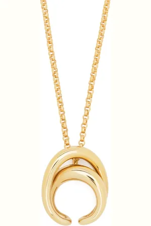 CHARLOTTE CHESNAIS Collar Initial con efecto pulido