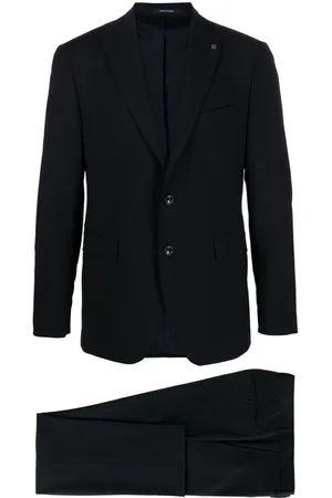 TAGLIATORE Traje con botones y detalle de broche