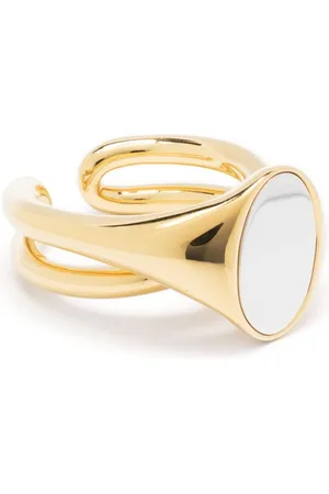 CHARLOTTE CHESNAIS Anillo de sello Initial