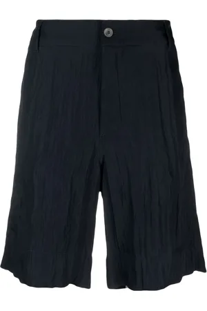 Giorgio Armani Bermudas anchas con efecto arrugado