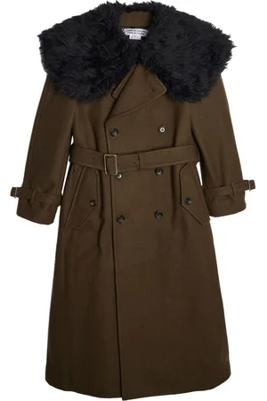 Comme des Garçons Abrigo Melton