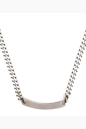WERKSTATT:MÜNCHEN Collar de cadena con efecto pulido