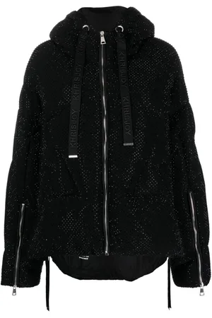 Khrisjoy Chamarra con motivo Iconic y detalles de strass