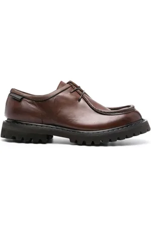 Premiata Zapatos derby con tacón de 40mm