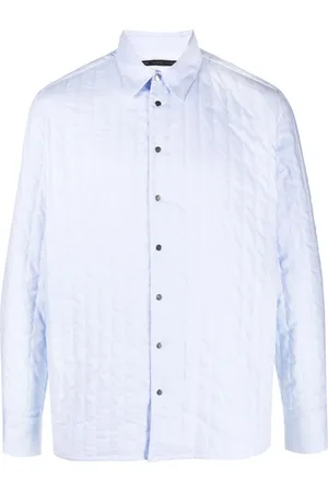 LOW BRAND Camisa capitonada manga larga