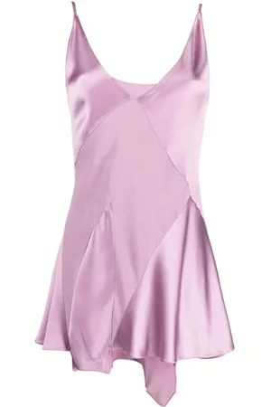 Maison Margiela Vestido corto con diseño satinado
