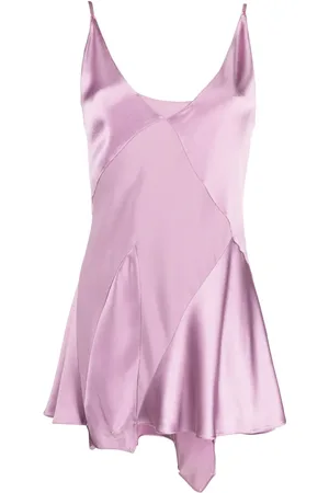 Maison Margiela Vestido corto con diseño satinado