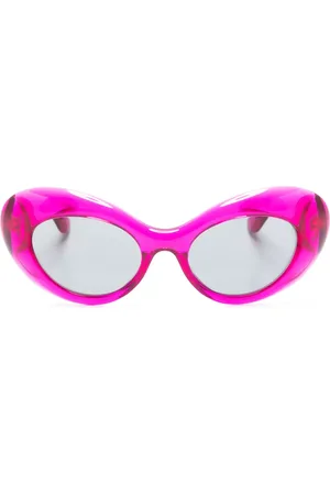 VERSACE Lentes de sol La Medusa con armazón ovalada