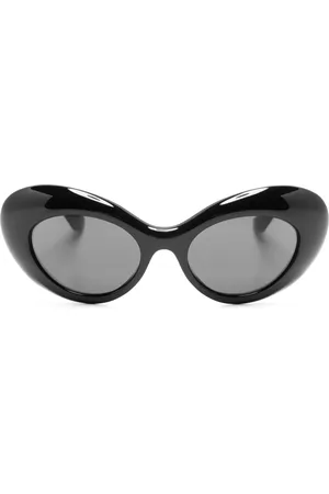 VERSACE Lentes de sol La Medusa con armazón ovalada