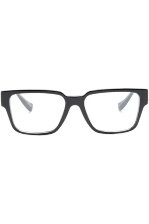 VERSACE Lentes con armazón cuadrada y motivo Medusa