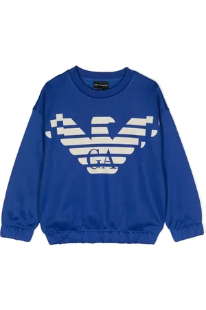 Emporio Armani Sudadera con monograma estampado