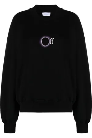 OFF-WHITE Sudadera Eclipse con logo estampado