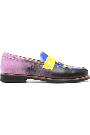 KIDSUPER STUDIOS Mocasines con estampado gráfico