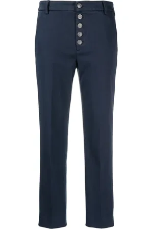 Dondup Pantalones ajustados con tiro medio