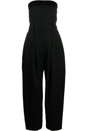Issey Miyake Jumpsuit con diseño strapless