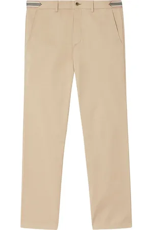 Burberry Pantalones tipo chino a rayas
