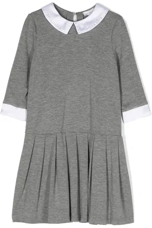 MONNALISA Vestido con detalles del logo