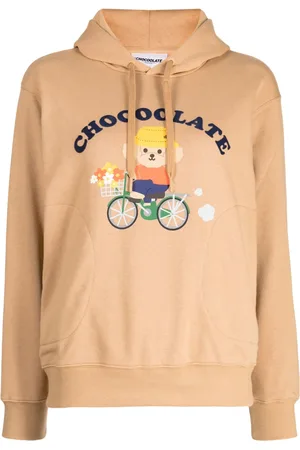 Chocoolate Hoodie con logo estampado