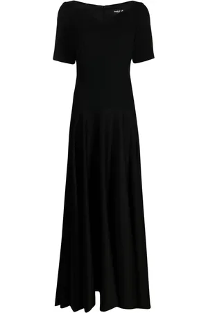 Paule Ka Vestido manga corta con escote corazón