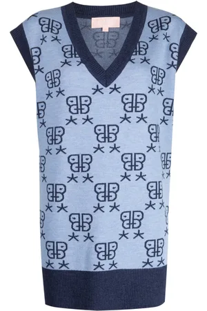 BAPY Top tejido con monograma y diseño de dos tonos