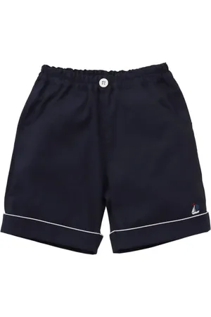 Familiar Shorts con ribete en contraste