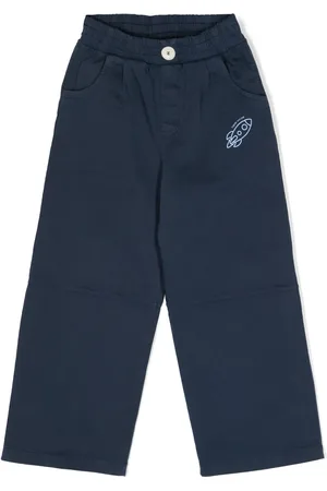 There Was One Kids Pantalones chinos con cohete estampado