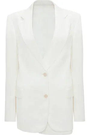Victoria Beckham Blazer asimétrico con doble capa