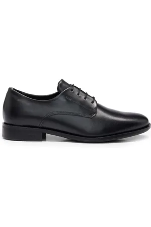 HUGO BOSS Zapatos derby con puntera de almendra