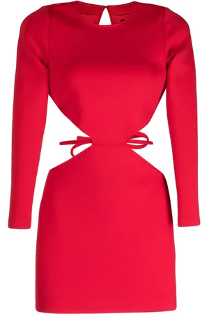 Cynthia Rowley Vestido corto con aberturas