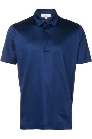 CANALI Playera tipo polo ajustada