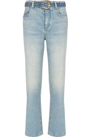 Balmain Jeans rectos con tiro medio